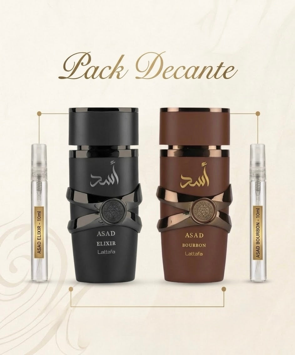 Pack decante asad bourbon + asad elixir